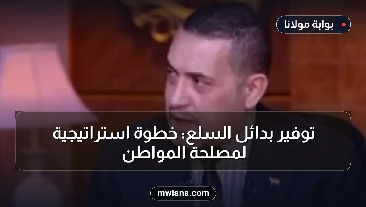 توفير بدائل السلع: خطوة استراتيجية لمصلحة المواطن