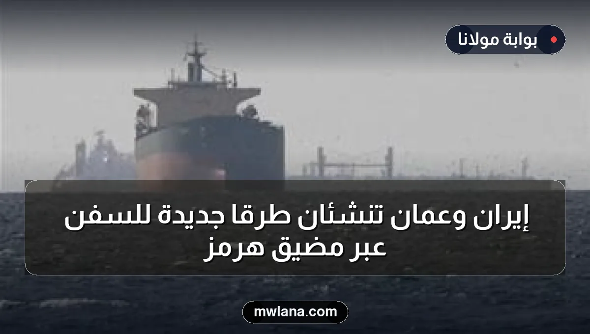 إيران وعمان تنشئان طرقاً جديدة للسفن عبر مضيق هرمز