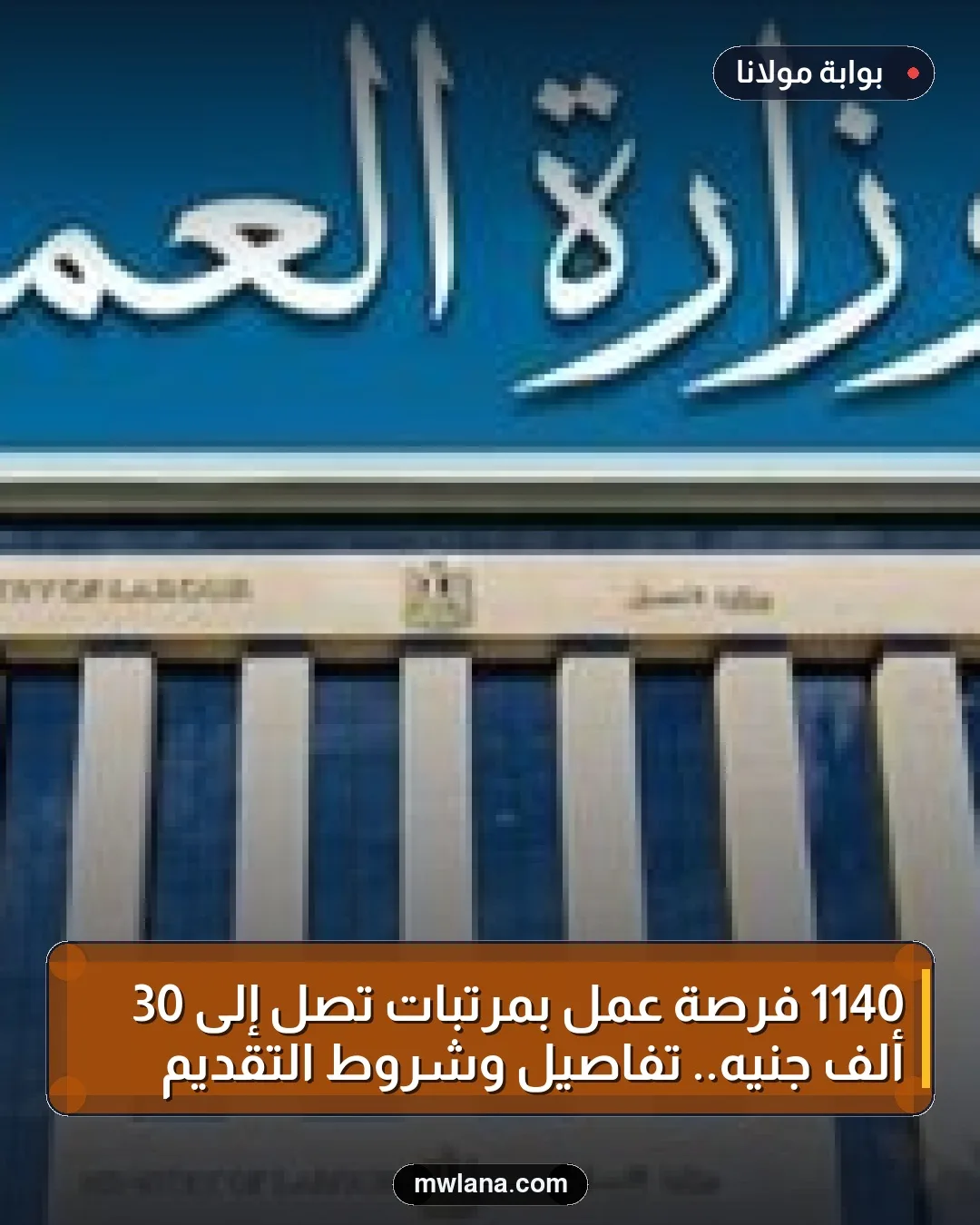 1140 فرصة عمل بمرتبات تصل إلى 30 ألف جنيه.. تفاصيل وشروط التقديم