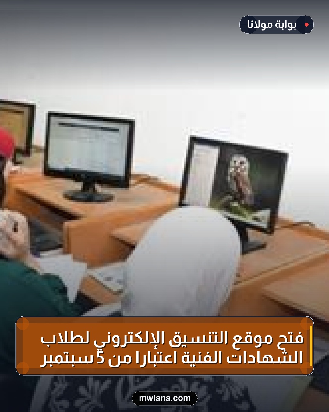فتح موقع التنسيق الإلكتروني لطلاب الشهادات الفنية اعتبارًا من 5 سبتمبر