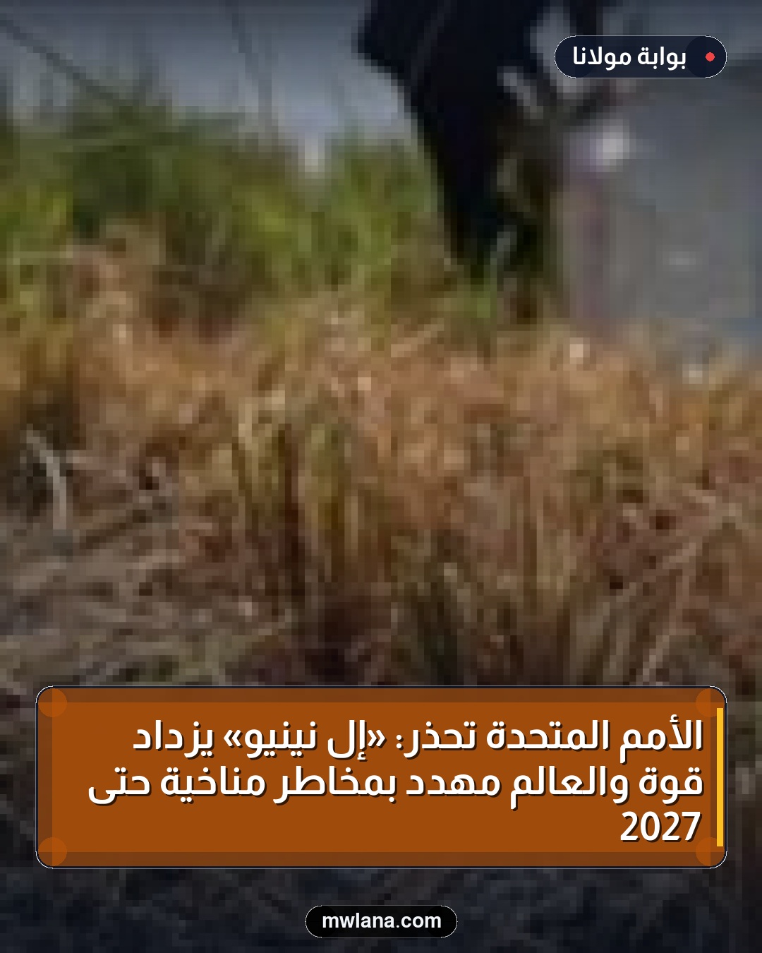 الأمم المتحدة تحذر: «إل نينيو» يزداد قوة والعالم مهدد بمخاطر مناخية حتى 2027