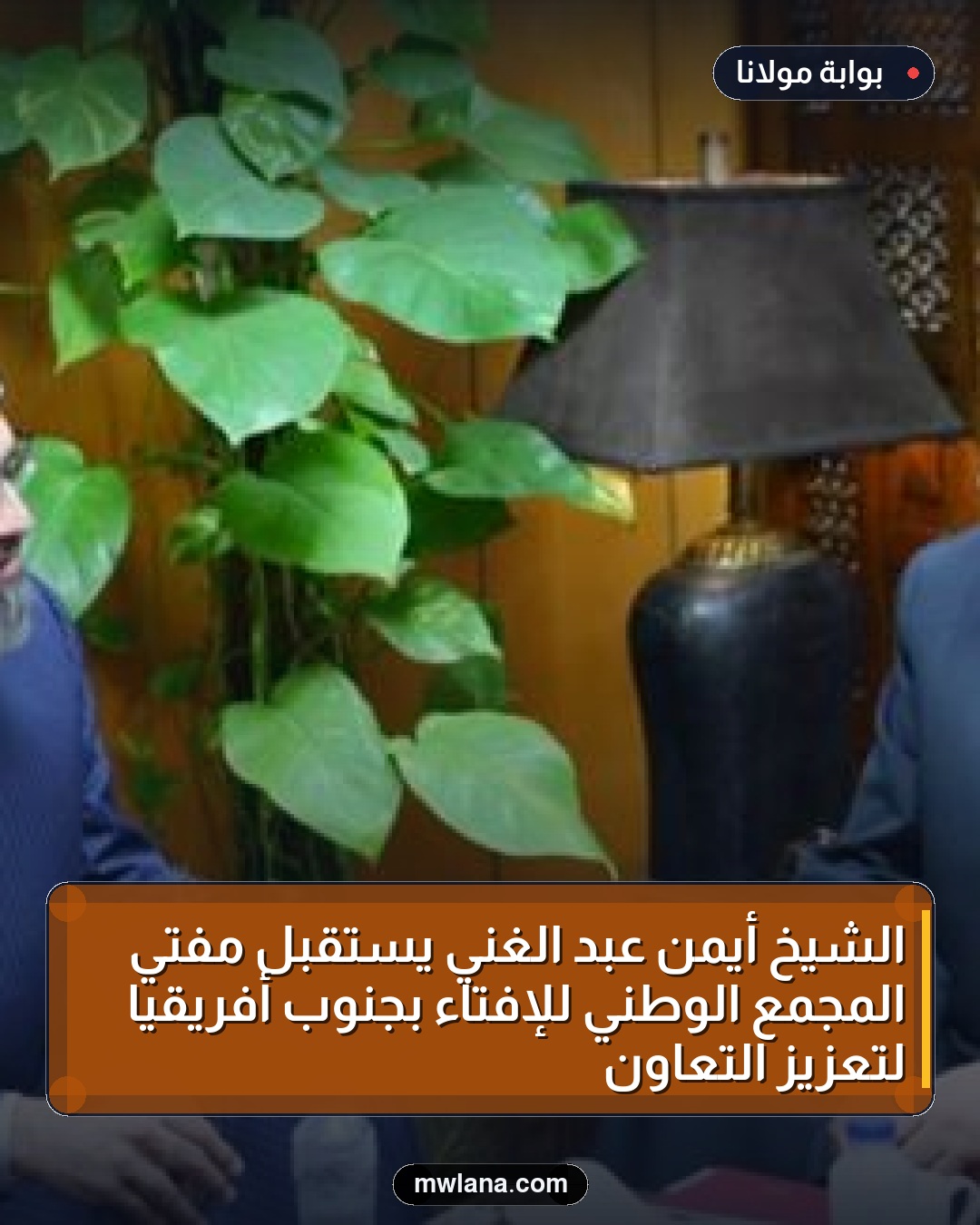 الشيخ أيمن عبد الغني يستقبل مفتي المجمع الوطني للإفتاء بجنوب أفريقيا لتعزيز التعاون