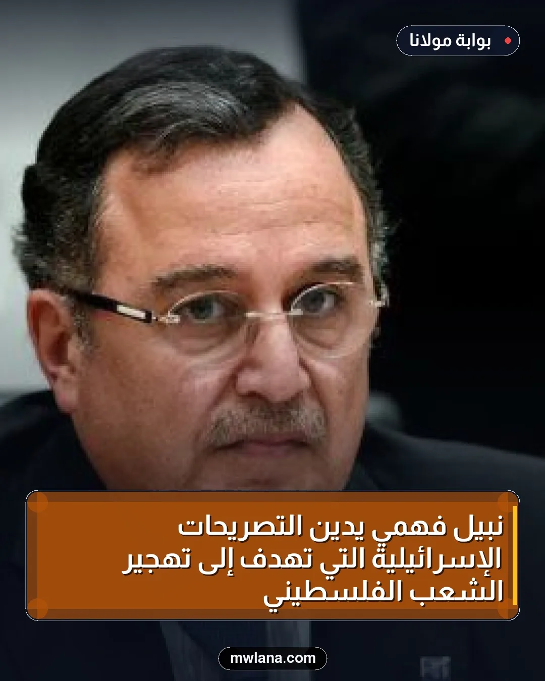 نبيل فهمي يُدين التصريحات الإسرائيلية التي تهدف إلى تهجير الشعب الفلسطيني