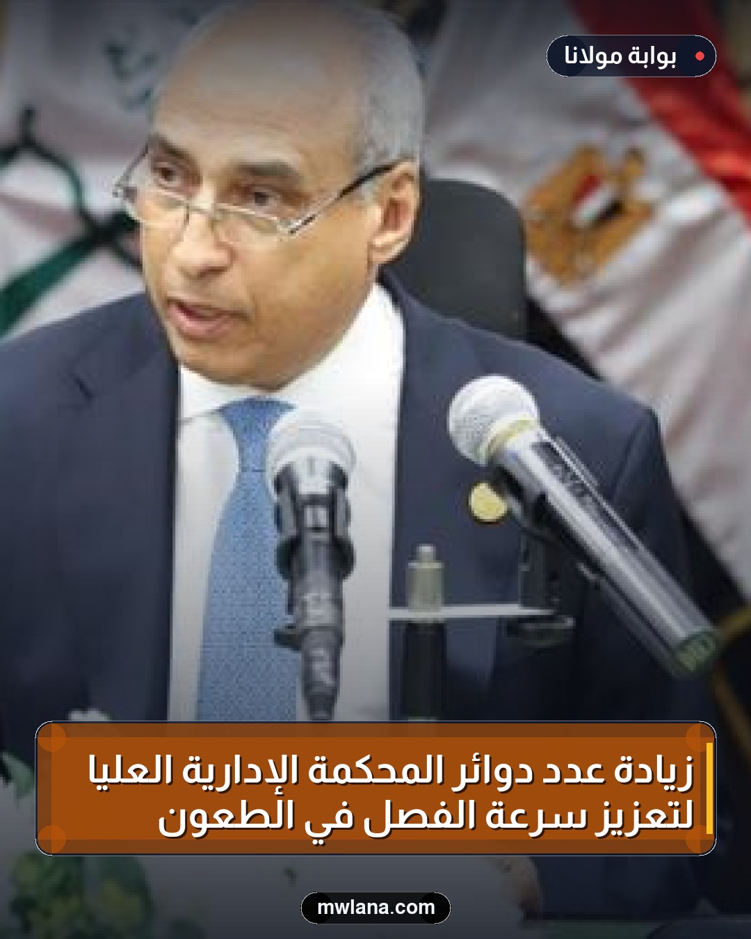 زيادة عدد دوائر المحكمة الإدارية العليا لتعزيز سرعة الفصل في الطعون