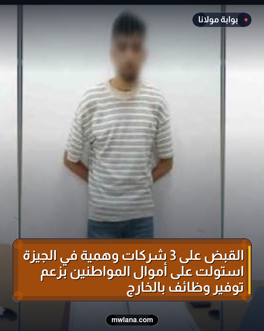 القبض على 3 شركات وهمية في الجيزة استولت على أموال المواطنين بزعم توفير وظائف بالخارج