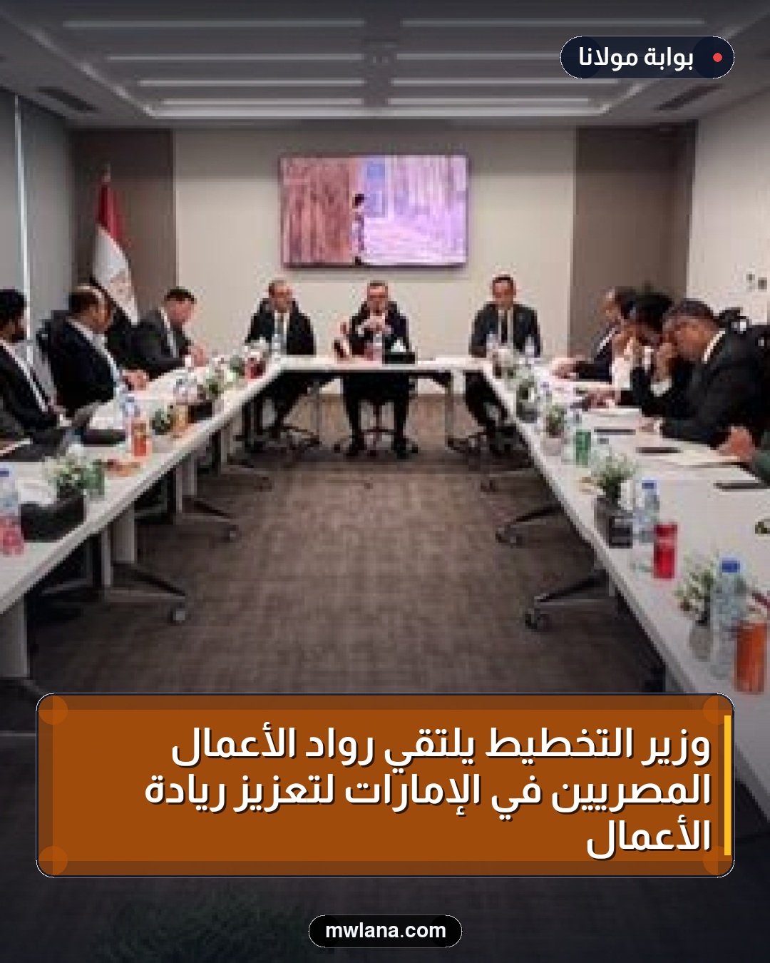 وزير التخطيط يلتقي رواد الأعمال المصريين في الإمارات لتعزيز ريادة الأعمال