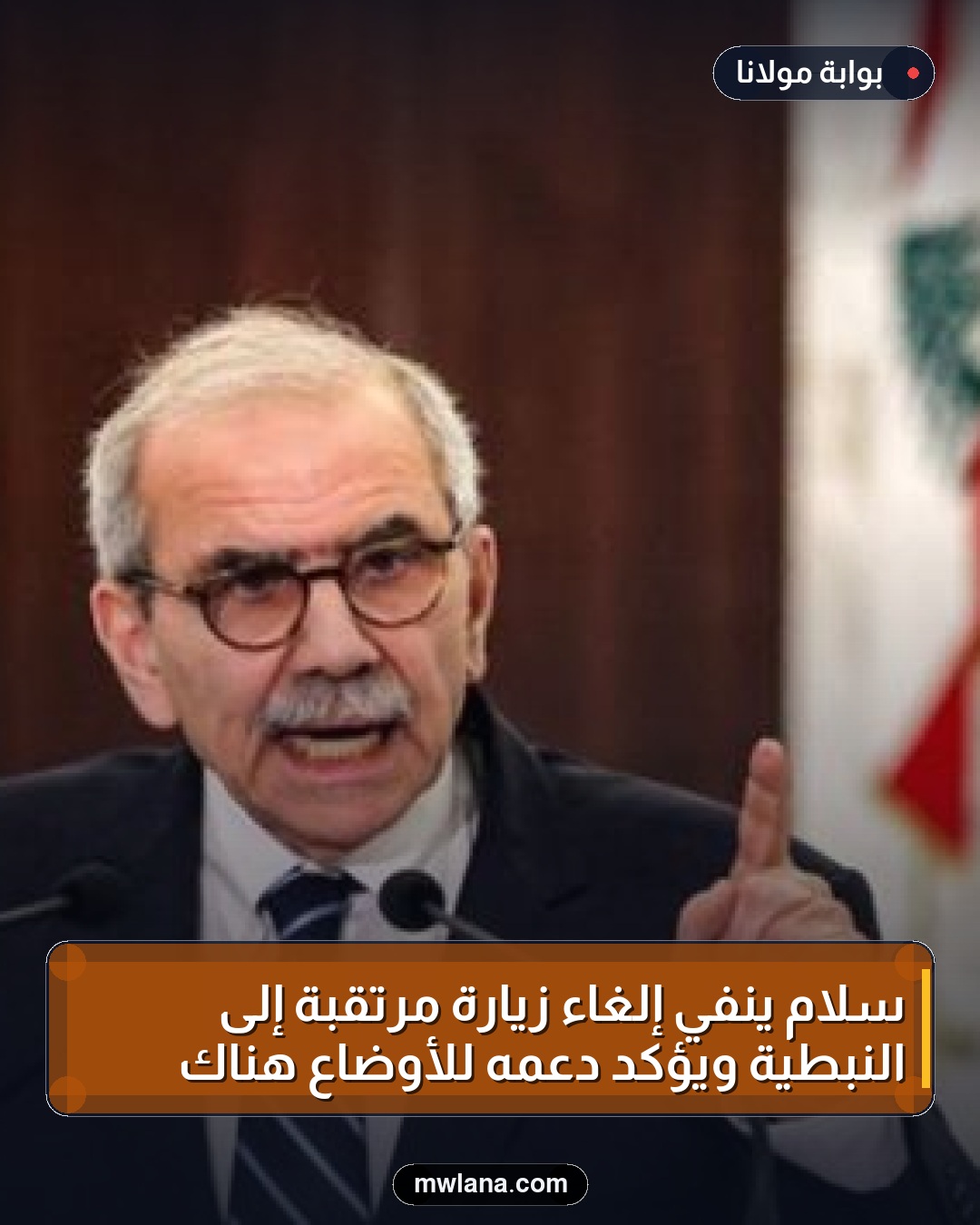 سلام ينفي إلغاء زيارة مرتقبة إلى النبطية ويؤكد دعمه للأوضاع هناك