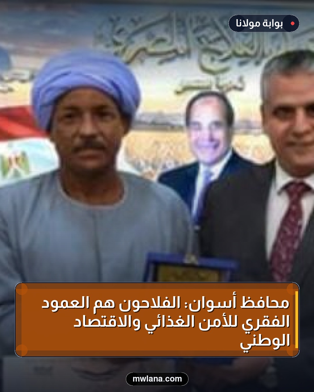 محافظ أسوان: الفلاحون هم العمود الفقري للأمن الغذائي والاقتصاد الوطني