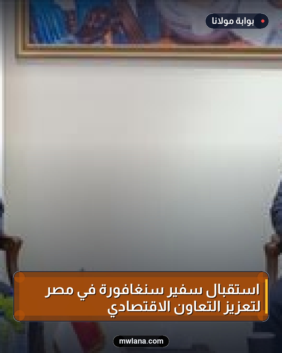 استقبال سفير سنغافورة في مصر لتعزيز التعاون الاقتصادي